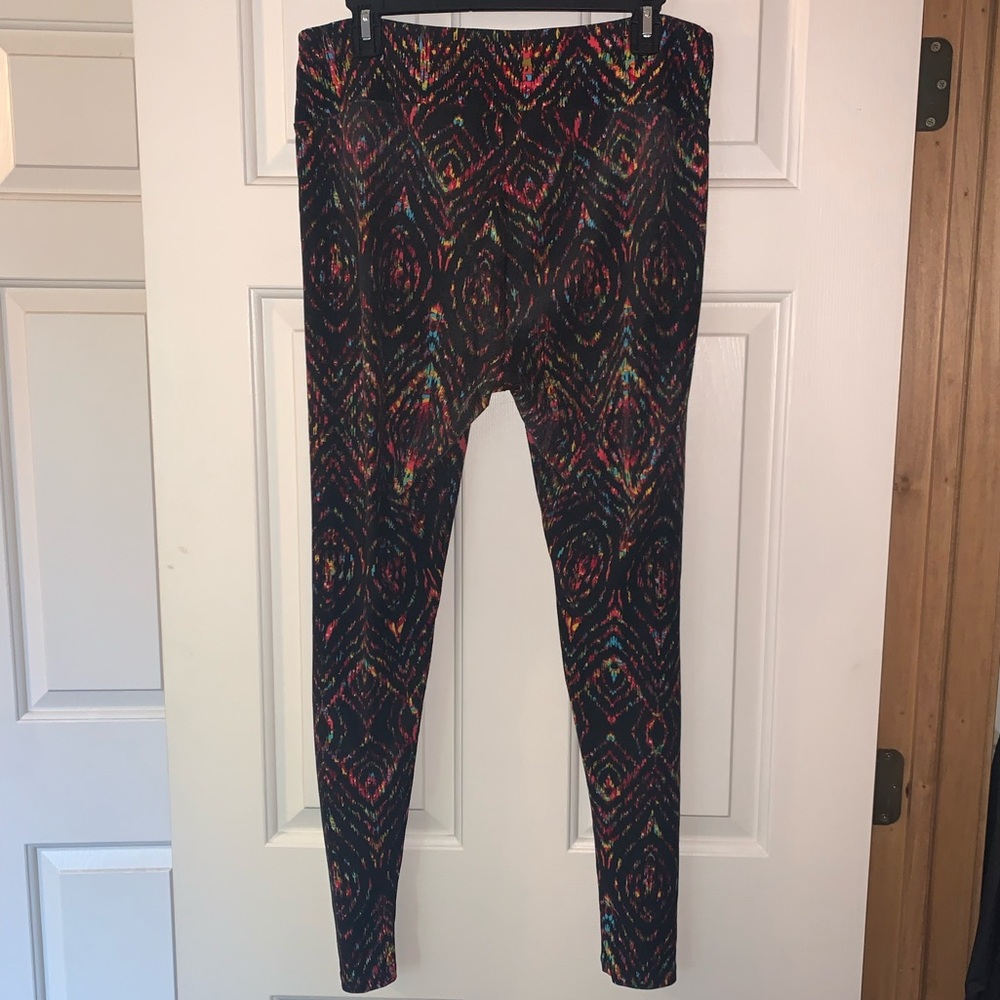 LulaRoe Tall & Curvy Black Leggings